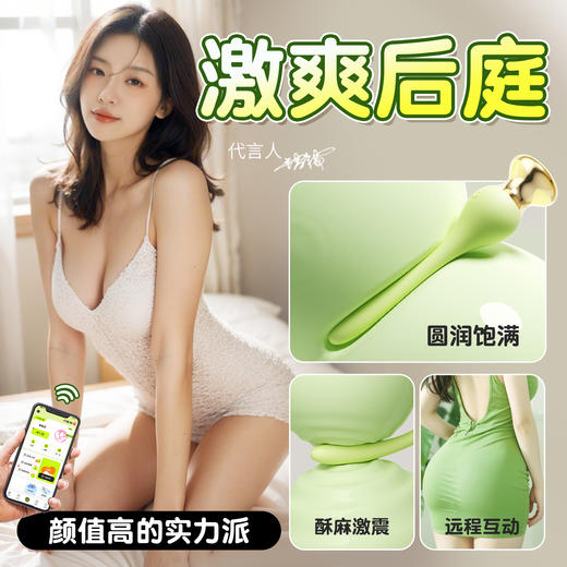 【女用器具】谜姬 云之羽肛塞阴肛两用 商品图1