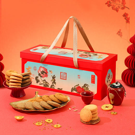 春节不打烊-【品牌直发】雅觅 吉时好礼桃酥礼盒 商品图1