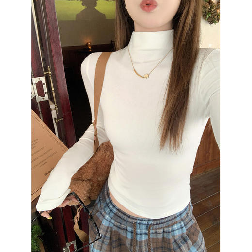 <曾小咸推荐>3.17现货秒杀 ！微信超特价！2色韩系高领长袖（常规） 日常99.99 立减40 秒杀59.99！！ 商品图3