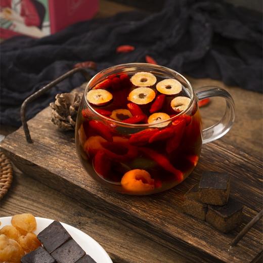 【粉丝专属❗️黑红糖姜茶】 甄选品质原料制作，枸杞/老姜丝/桂圆肉/红枣片/古法黑糖，黑糖姜枣茶大枣枸杞泡水女生茶红糖姜枣茶L 商品图3