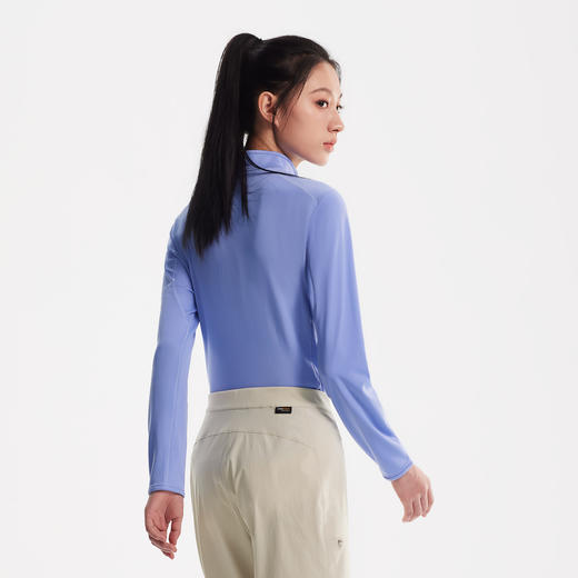 【P系列】伯希和户外速干衣POLARTEC POWER GRID轻量立领徒步衣 商品图4