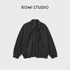 ROMI STUDIO“简约率性”双针机织绒面宽松摇粒绒外套 RWCWW07475 商品缩略图1