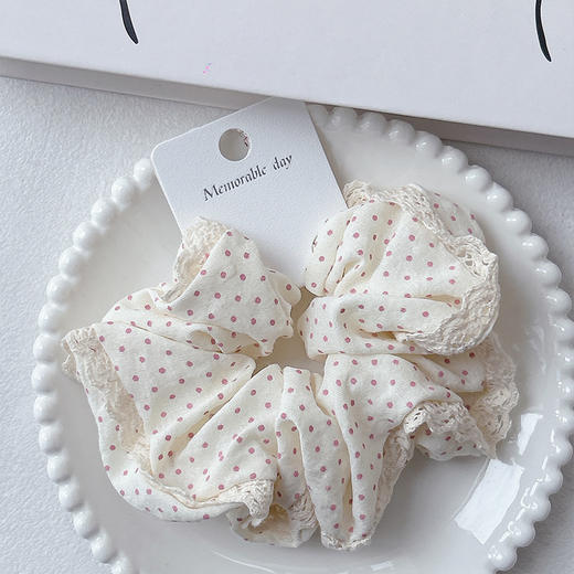 ZY蕾丝边清新大肠圈发圈-纪念日百货门店同款169246735 商品图3