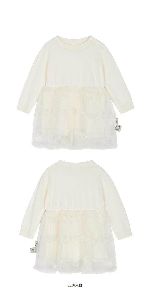 Jnby  26年春款  长袖毛衫连衣裙  YQ2G10940 商品图6