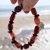 「满堂红」南红玛瑙手串 | 适合腕围15-15.5cm 内蕴晶洞或身披自然纹路 to me 天然石饰品 商品缩略图1