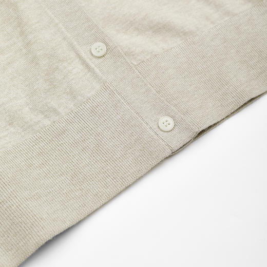 ROMI STUDIO“松弛慵懒”桑蚕丝绵羊毛混纺圆领套头开衫 RWCSST2376 商品图4