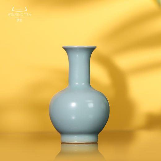 问鼎宋青长颈瓶(小) 商品图0