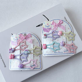 清透配件五星夹组合夹-纪念日百货门店同款169246671