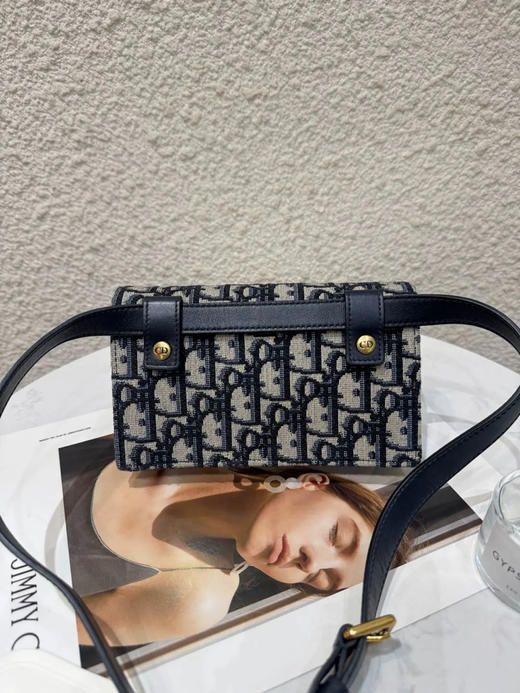 DIOR 老花 马鞍 woc 腰包 商品图1