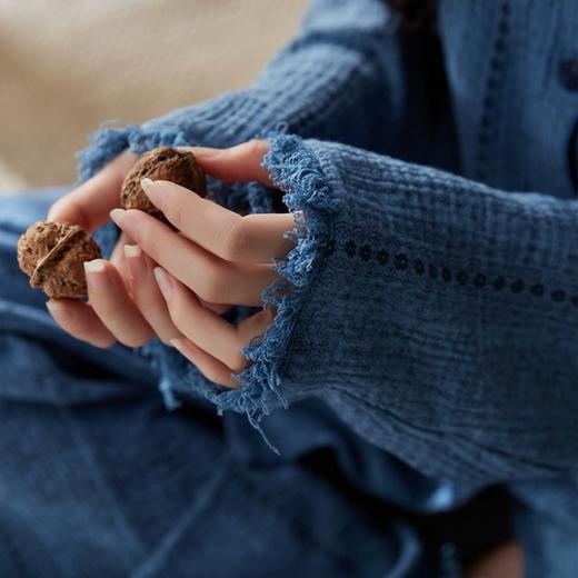 LANSHU岚束·南法假日流苏家居服 ｜ 100%棉纱，松软贵气，宅家也很美！免穿bra【3-7天发货】 商品图3