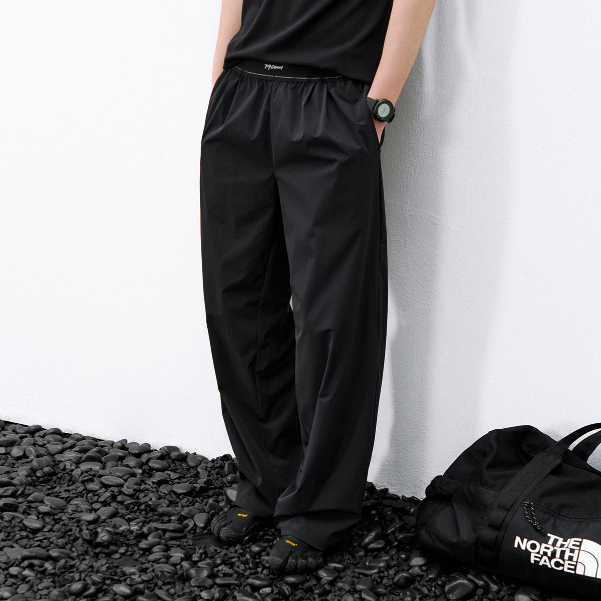 714street凉感防晒户外运动长裤2026春夏轻薄直筒休闲裤男女同款