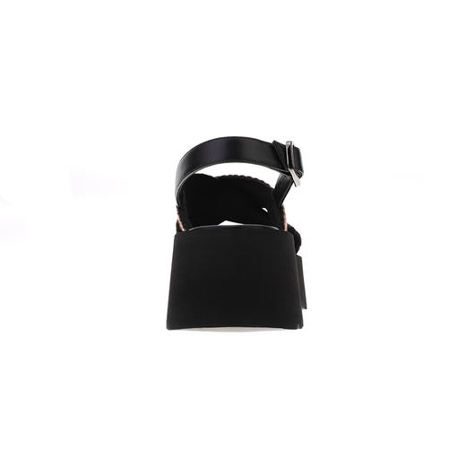 sheme进口织带搭配速干布内里休闲时尚女士厚底凉鞋可定制 商品图3