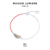 美颂之光 MAISON LUMIERE 925银天然翡翠福豆耳钉手链项链 商品缩略图0