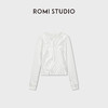 ROMI STUDIO色织华夫格高密长绒棉针织船领长袖 RWDSSY1572 商品缩略图1