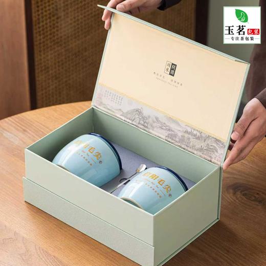 开园头采【绿.2瓷毛尖+茶勺】38元1套.整箱10套 商品图5