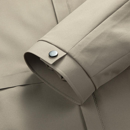 【可脱卸帽】圣得西简约夹克2026新款春季商务休闲拉链男款外套 商品图11