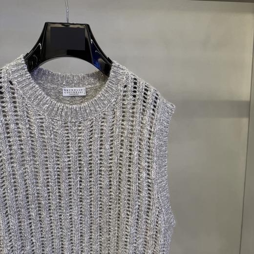 女款镂空无袖针织毛衣hu006 商品图2