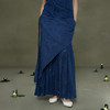 【林栖设计小店】植物染色|手工植物蓝纯棉绣花蜜褶2026春新款鱼尾半身裙1961132 商品缩略图1