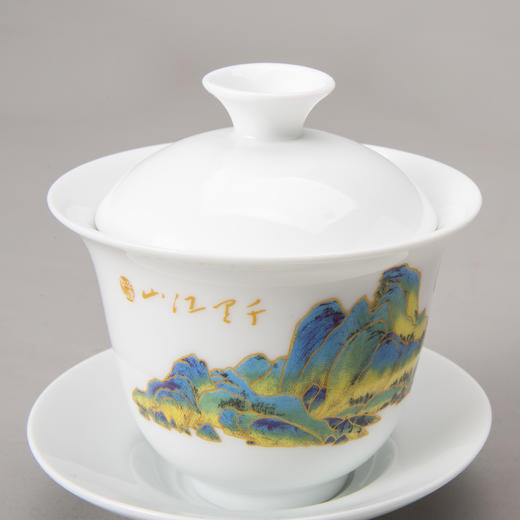 古时候-中国白(一帆风顺)·茶具套装G160 商品图4