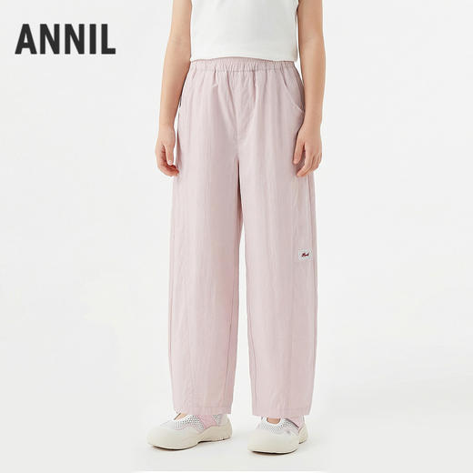 女童全腰梭织单裤夏季新款安奈儿童装EG626753 商品图2