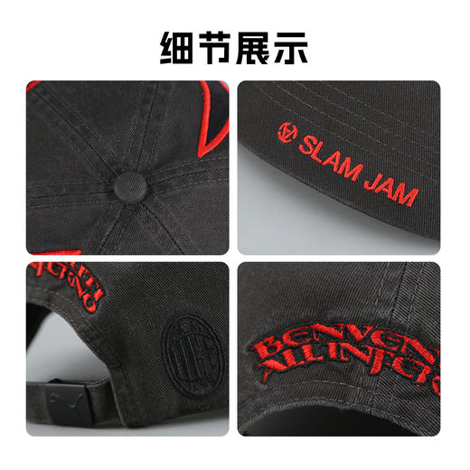 小李子PUMA彪马ACM X Slam Jam联名足球运动训练鸭舌帽027658 01 商品图2