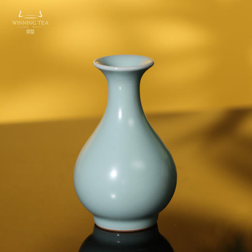 问鼎宋青玉壶春瓶（小） 商品图1