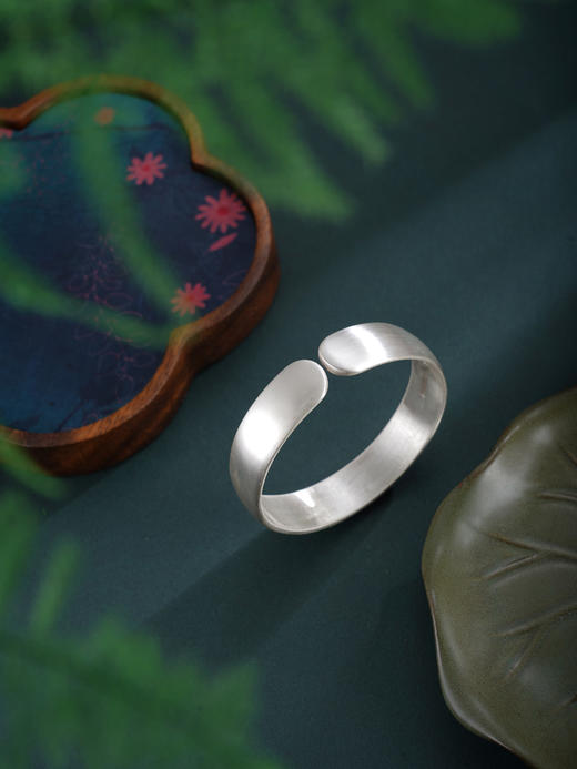 子佩集S999手工银【沐光岁月】手镯【55071214】原创设计 商品图5