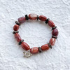 「满堂红」南红玛瑙手串 | 适合腕围15-15.5cm 内蕴晶洞或身披自然纹路 to me 天然石饰品 商品缩略图0