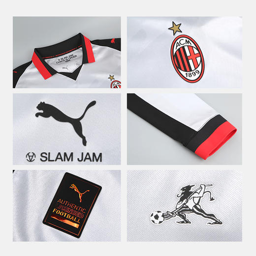 小李子彪马ACM XSlam联名款三客第四球衣球迷版长袖球衣787637 01 商品图3