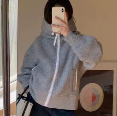 【春节不打烊】鹅家同款Chilliwack羊毛拼接羽绒服飞行员夹克（深灰色预售24号发货 其他3-5天发货） 商品图2