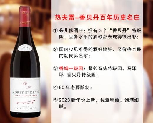 【配额促销，售完无补】勃艮第鼎尖名庄：朵尔修酒庄莫雷圣丹尼香姆一级园干红（2023年） 商品图0