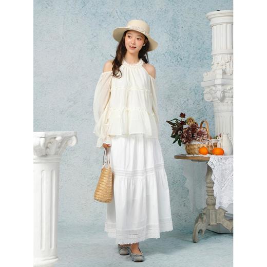 蕾丝拼接A字长半裙-纪念日百货门店同款169265231 商品图3