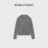 ROMI STUDIO“格雷高支”100%绵羊毛轻薄挺括开襟毛织 RWCAS87132 商品缩略图0