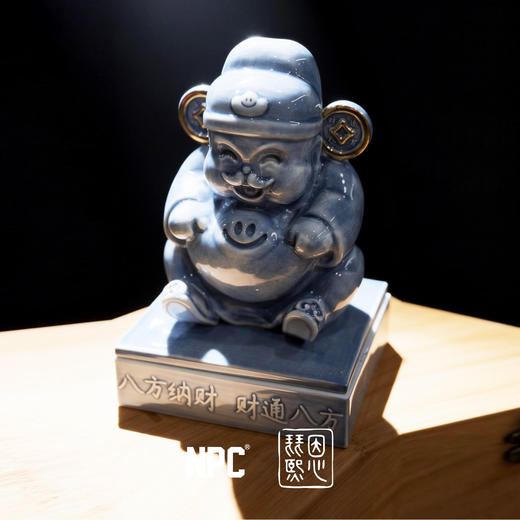 NPC潮牌马年限定【喜乐财神】男士配饰摆放 百搭NP5BDS18 商品图1