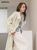 【门店同款】ENJOY春季“柔权主义”经典永恒长款风衣 169649972 商品缩略图3