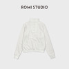 ROMI STUDIO高克重精梳棉柔感极简立领按扣长袖卫衣RWDSS82214 商品缩略图2