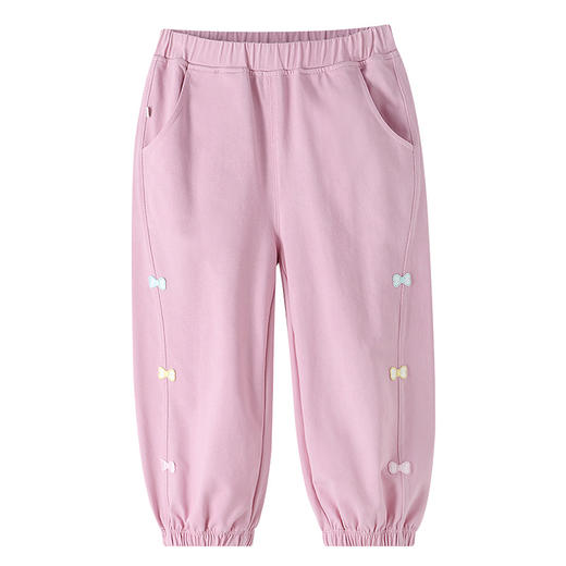 【实体店同款】女童全腰针织长裤夏季新款安奈儿童装XG626077 商品图6