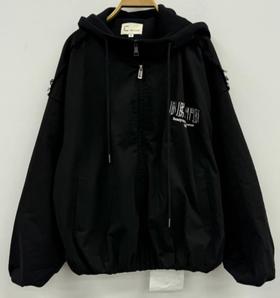 NC连帽松紧下摆夹棉外套51027（黑）冬季 254030150321