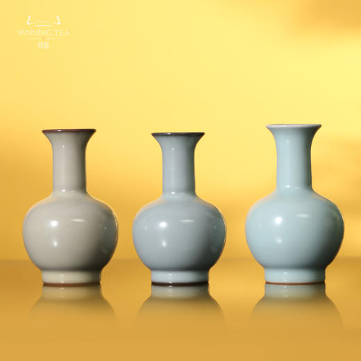 问鼎哥窑长颈瓶(小) 商品图2