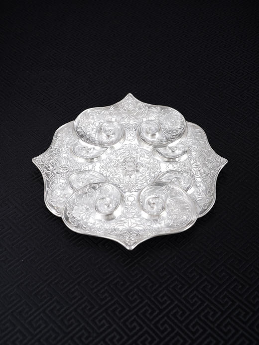 子佩集S999手工银【莲莲如意】摆件【ZYG019】原创设计2602 商品图4