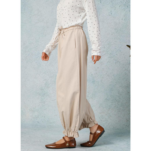 宽松慵懒花苞阔腿裤-纪念日百货门店同款169449356 商品图2