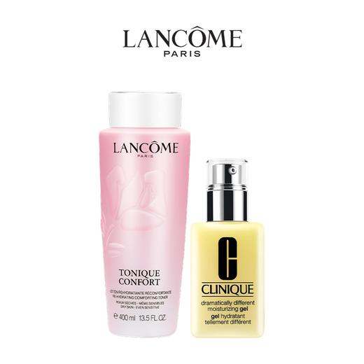 补水炸弹【跨境仓发货 】兰蔻新版爽肤大粉水400ml+倩碧黄油乳液125ml 商品图0