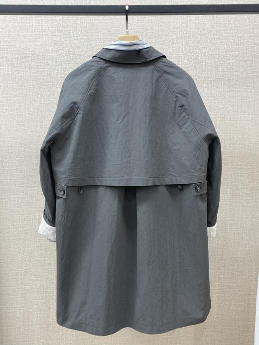 暮色灰阔版风衣 商品图6