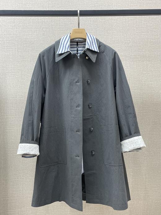 暮色灰阔版风衣 商品图0