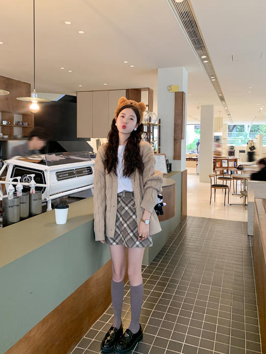 <曾小咸推荐>2.12现货秒杀 ！微信超特价！2色麻花毛衣开衫 日常189.99 立减100 秒杀89.99！！ 商品图8