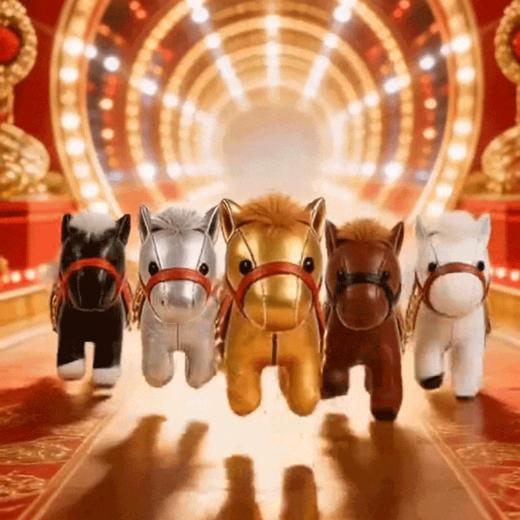 2026春晚联欢晚会 ✕ 茂陵博物馆·骐骥福盒， 五匹神驹，五种风骨，藏着中国人的龙马精神与福气！ 商品图0