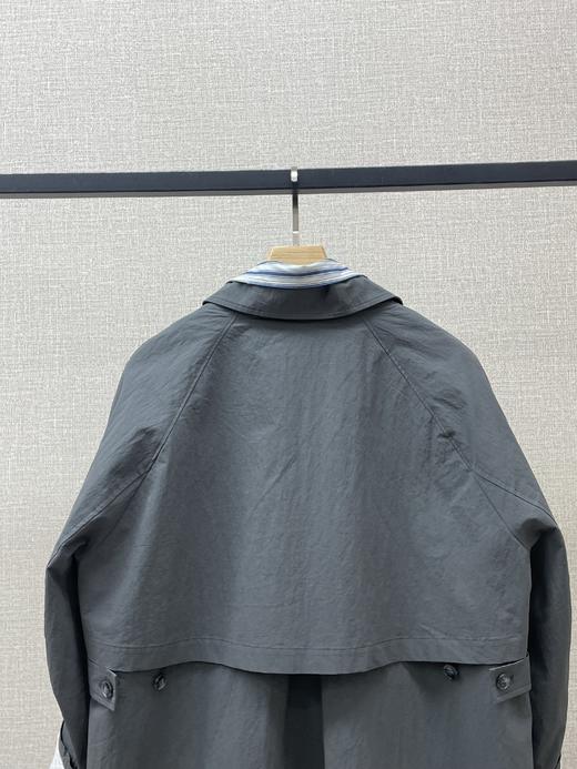 暮色灰阔版风衣 商品图5