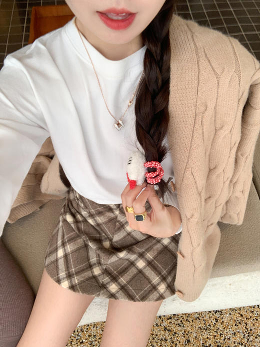 <曾小咸推荐>2.12现货秒杀 ！微信超特价！2色麻花毛衣开衫 日常189.99 立减100 秒杀89.99！！ 商品图13