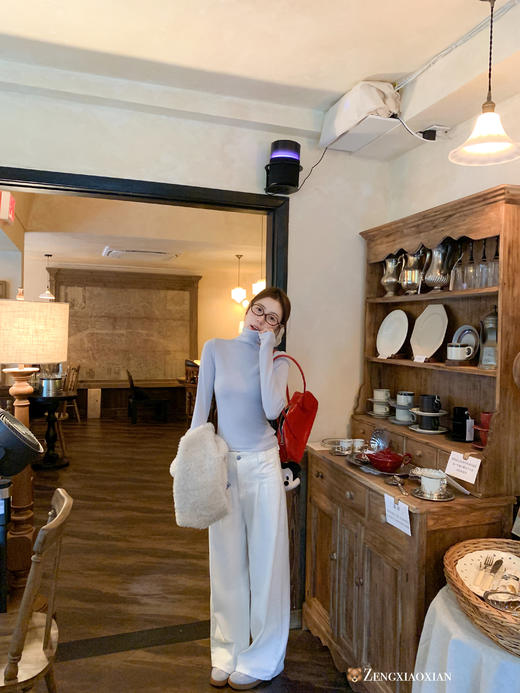 <曾小咸推荐>3.17现货秒杀 ！微信超特价！2色韩系高领长袖（常规） 日常99.99 立减40 秒杀59.99！！ 商品图5