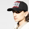 DSQUARED2 中性徽标贴片刺绣棉质棒球帽 黑色 BCM0989 05C00001 2124 商品缩略图3